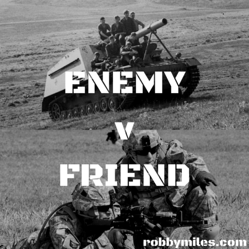 Situation Enemy v Friend