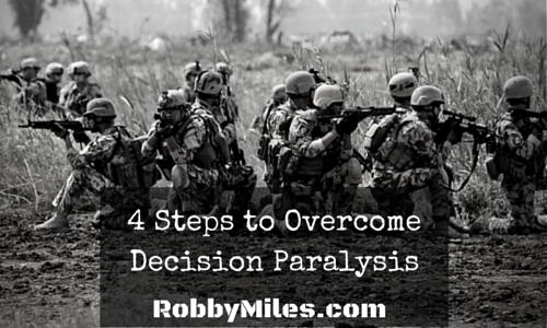 4 Steps to Overcome Decision Paralysis
